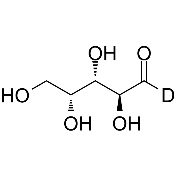 D-Lyxose-d Chemical Structure D-Lyxose-d