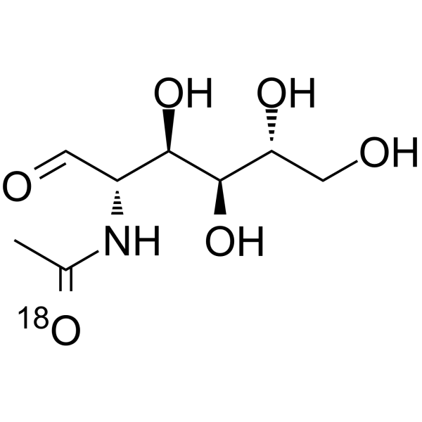 N-Acetyl-D-mannosamine-18O(Synonyms: N-Acetylmannosamine-18O;  ManNAc-18O)
