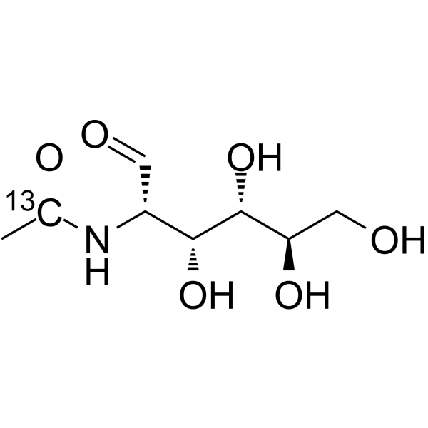 N-Acetyl-D-mannosamine-13C(Synonyms: N-Acetylmannosamine-13C;  ManNAc-13C)