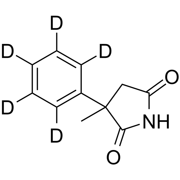 Normesuximide-d5 Chemical Structure Normesuximide-d5