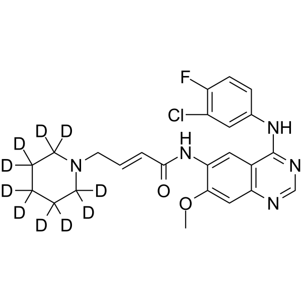Dacomitinib-d10(Synonyms: PF-00299804-d10;  PF-299804-d10)
