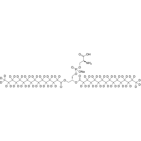 12-Dipalmitoyl-sn-glycero-3-PS-d62 sodium salt