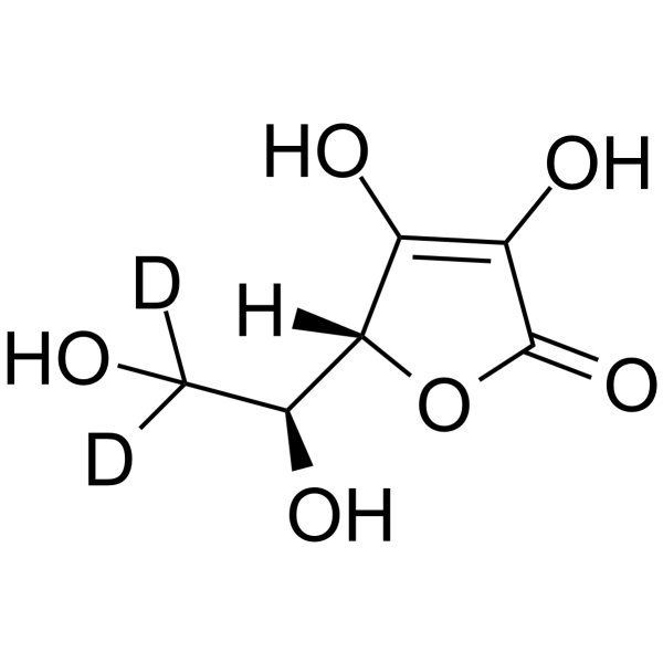 L-Ascorbic acid-d2(Synonyms: L-Ascorbate-d2;  Vitamin C--d2)