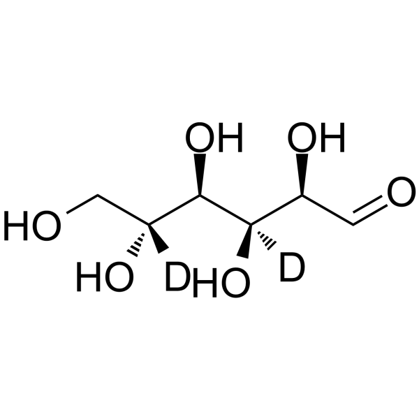 D-Glucose-d2-2 Chemical Structure D-Glucose-d2-2(Synonyms: Glucose-d2-2; D-(+)-Glucose-d2-2; Dextrose-d2-2)