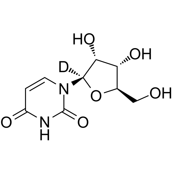 Uridine-d Chemical Structure Uridine-d(Synonyms: β-Uridine-d)