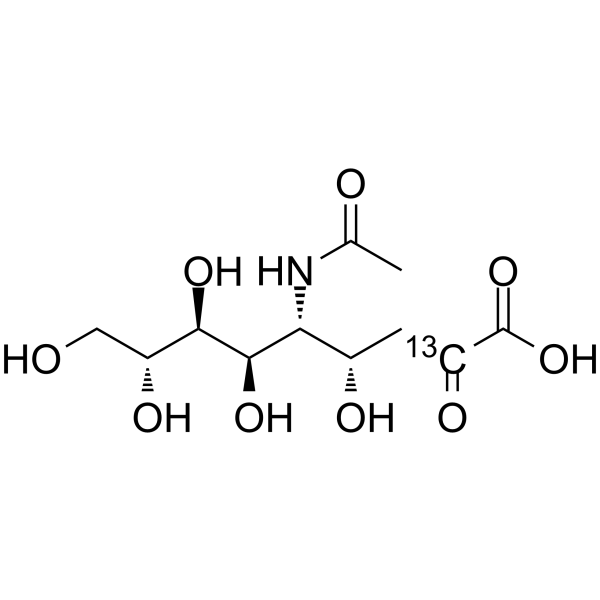 N-Acetylneuraminic acid-13C-1(Synonyms: NANA-13C-1;  Lactaminic acid-13C-1)