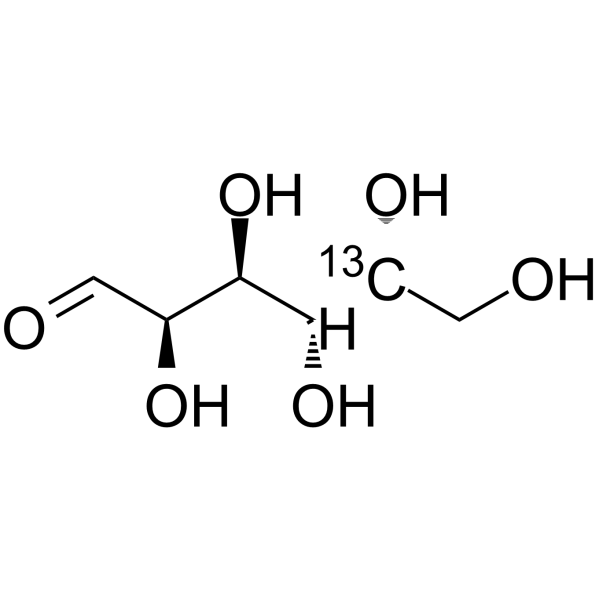 D-Galactose-13C-4 Chemical Structure D-Galactose-13C-4(Synonyms: D-(+)-Galactose-13C-4)
