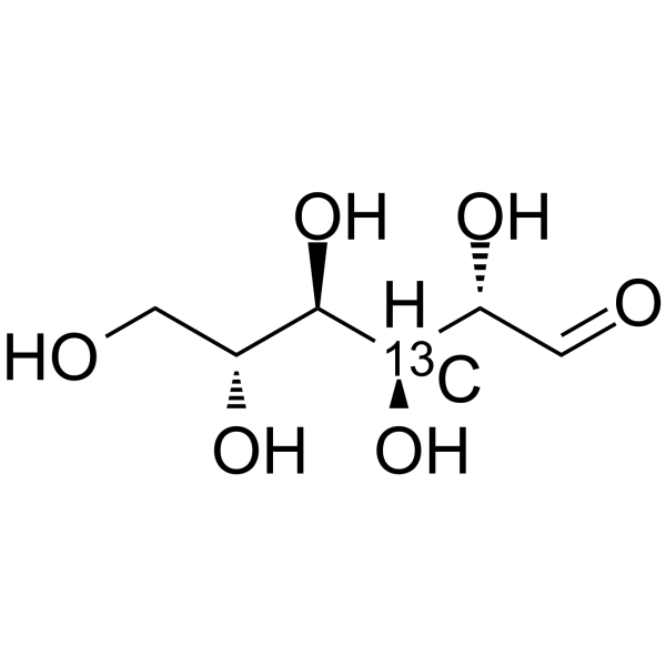 D-Mannose-13C-2 Chemical Structure D-Mannose-13C-2(Synonyms: D-甘露糖 13C-2)