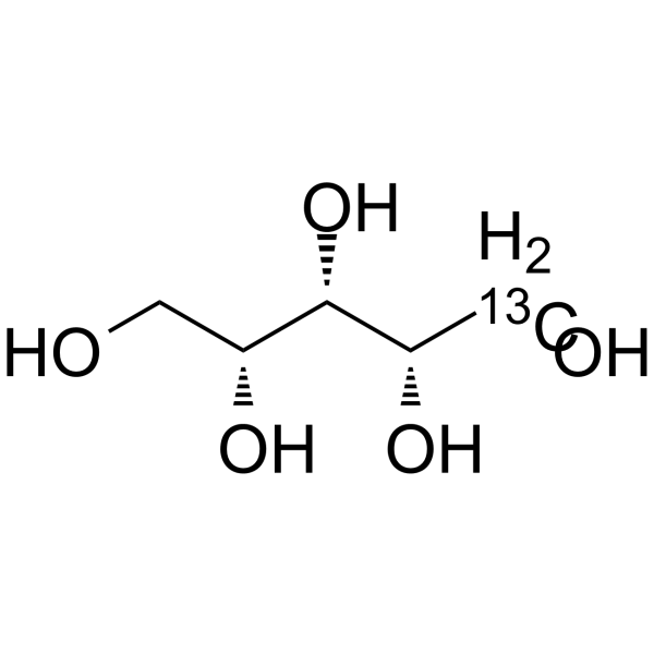 Xylitol-5-13C Chemical Structure Xylitol-5-13C(Synonyms: Xylite-5-13C)