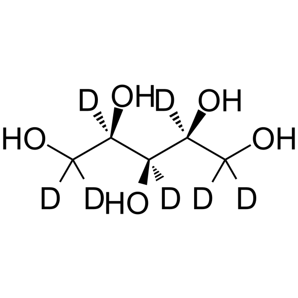 Xylitol-d7 Chemical Structure Xylitol-d7(Synonyms: Xylite-d7)