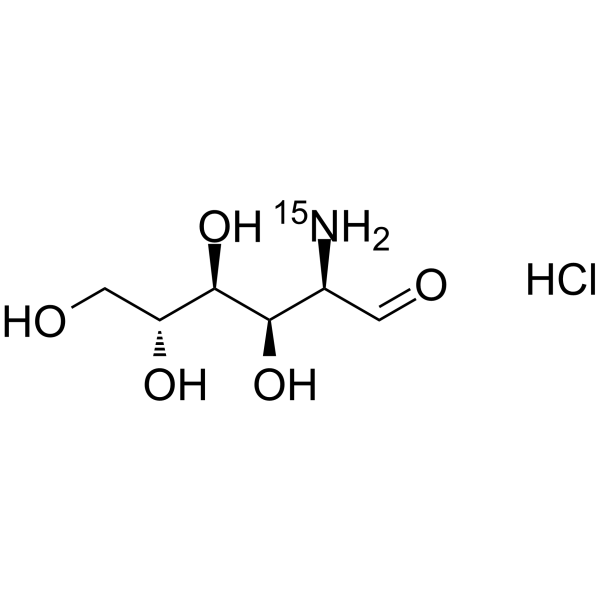 Glucosamine-15N hydrochloride(Synonyms: D-(+)-Glucosamine-15N hydrochloride; Chitosamine-15N hydrochloride)