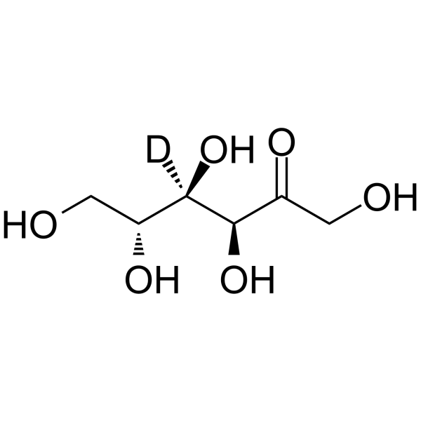 D-Fructose-d-1 Chemical Structure D-Fructose-d-1(Synonyms: D(-)-Fructose-d-1)