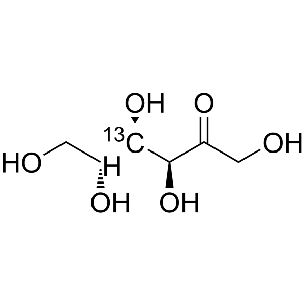 D-Fructose-4-13C(Synonyms: D(-​)​-​Fructose-4-13C)