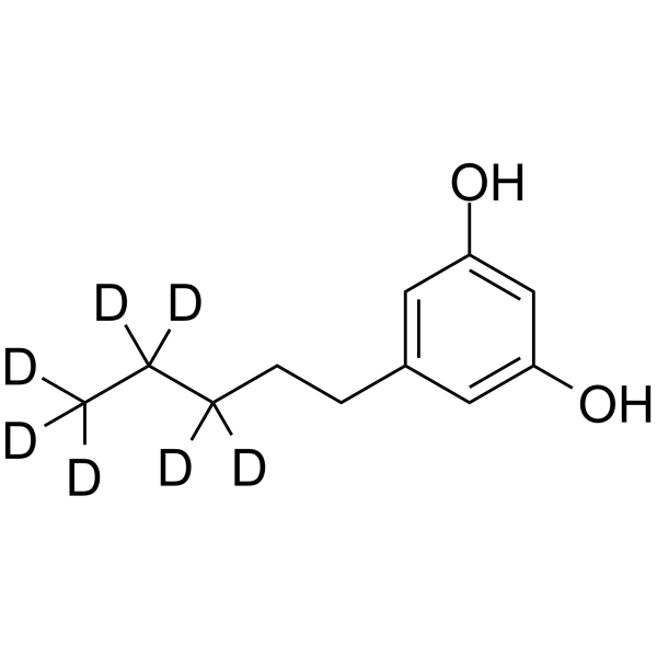 Olivetol-d7 Chemical Structure Olivetol-d7(Synonyms: 橄榄醇 d7)