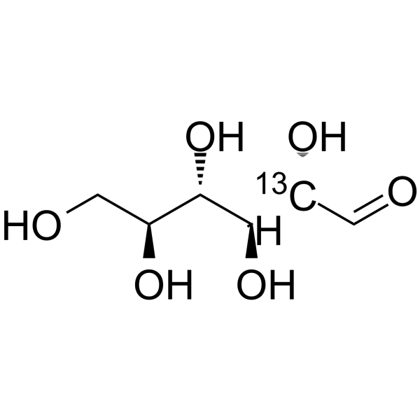 L-Allose-13C Chemical Structure L-Allose-13C