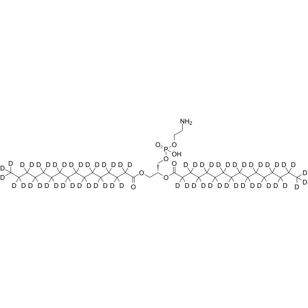 1,2-Dipalmitoyl-sn-glycero-3-phosphoethanolamine-d62