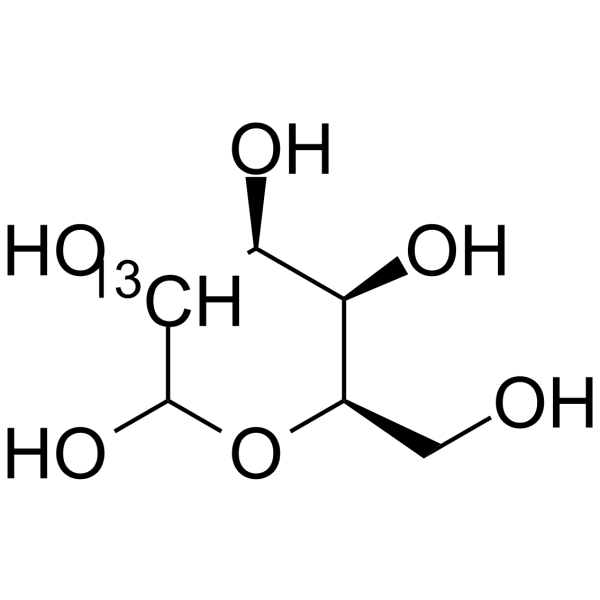 D-Galactose-13C-1 Chemical Structure D-Galactose-13C-1