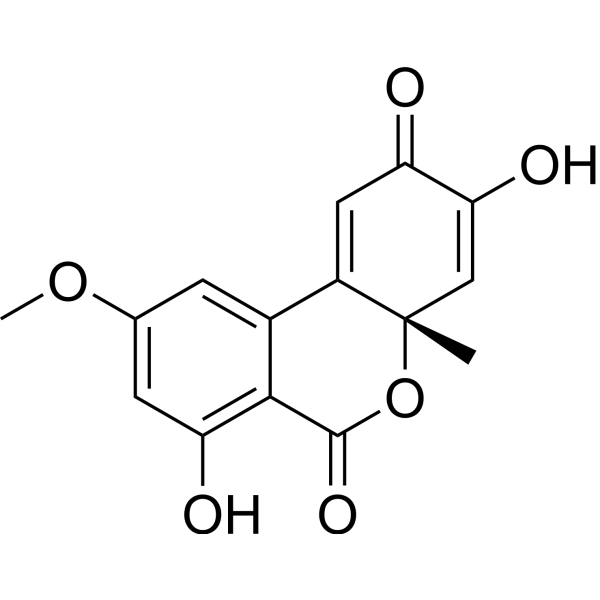 Dehydroaltenusin Chemical Structure Dehydroaltenusin (Synonyms: 脱氢阿霉素)