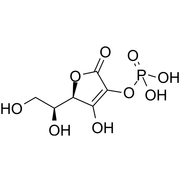 L-Ascorbic acid 2-phosphate                                          (Synonyms: 维生素C磷酸酯; 2-Phospho-L-ascorbic acid)