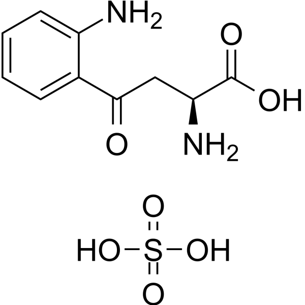 L-Kynurenine sulfate Chemical Structure L-Kynurenine sulfate