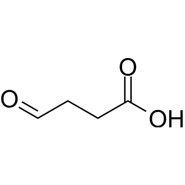 Succinaldehydic acid Chemical Structure Succinaldehydic acid (Synonyms: 琥珀半醛)