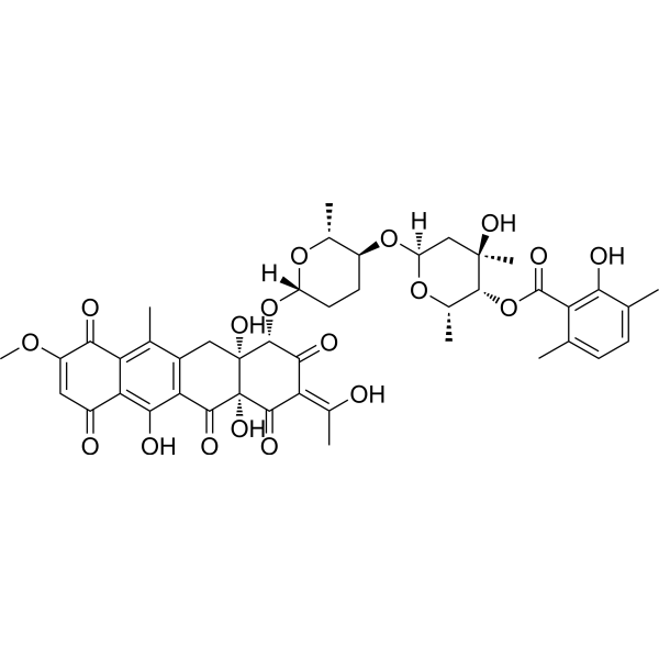 Polyketomycin Chemical Structure Polyketomycin
