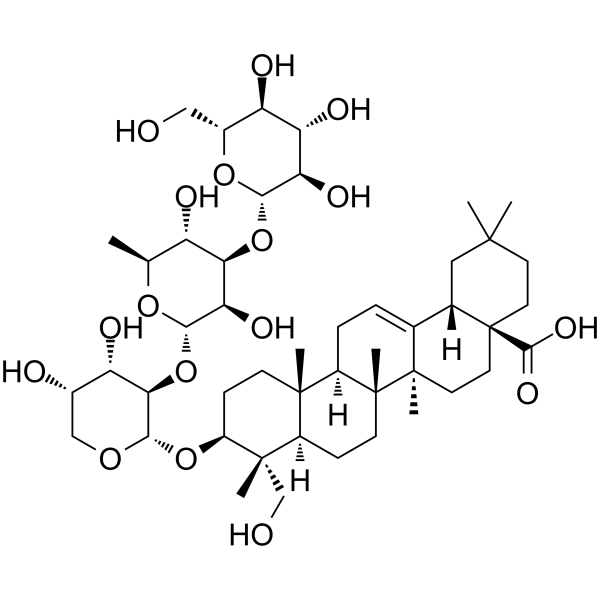 Macranthoside A Chemical Structure Macranthoside A