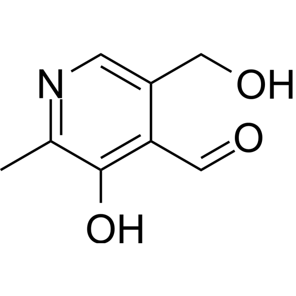 Pyridoxal Chemical Structure Pyridoxal (Synonyms: Pyridoxaldehyde)