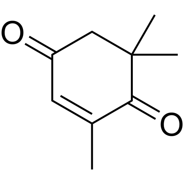 Ketoisophorone Chemical Structure Ketoisophorone (Synonyms: 4-Oxoisophorone)