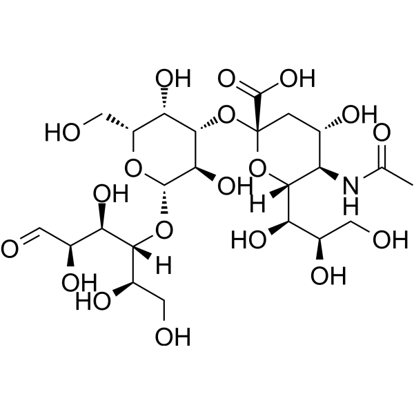 3'-Sialyllactose Chemical Structure 3