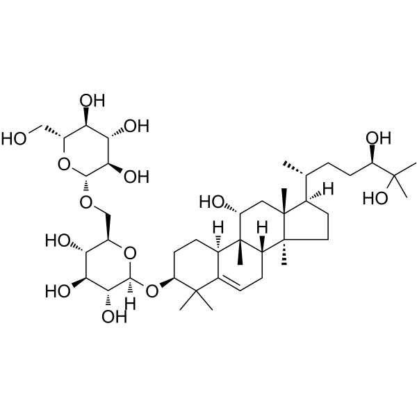 Mogroside II-A2 Chemical Structure Mogroside II-A2 (Synonyms: 罗汉果苷 II-A2;罗汉果甜苷 II-A2;罗汉果甙 II-A2;罗汉果甜甙 II-A2)