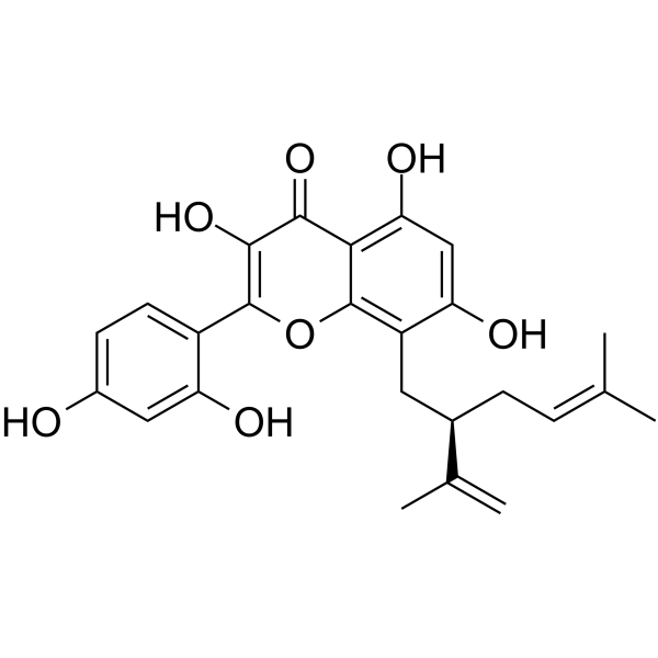 Kushenol C Chemical Structure Kushenol C