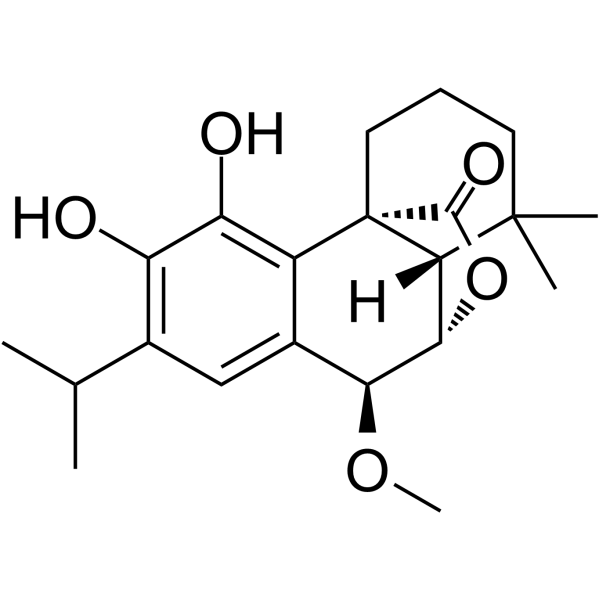 7-Methoxyrosmanol Chemical Structure 7-Methoxyrosmanol (Synonyms: 7-O-Methoxyrosmanol)