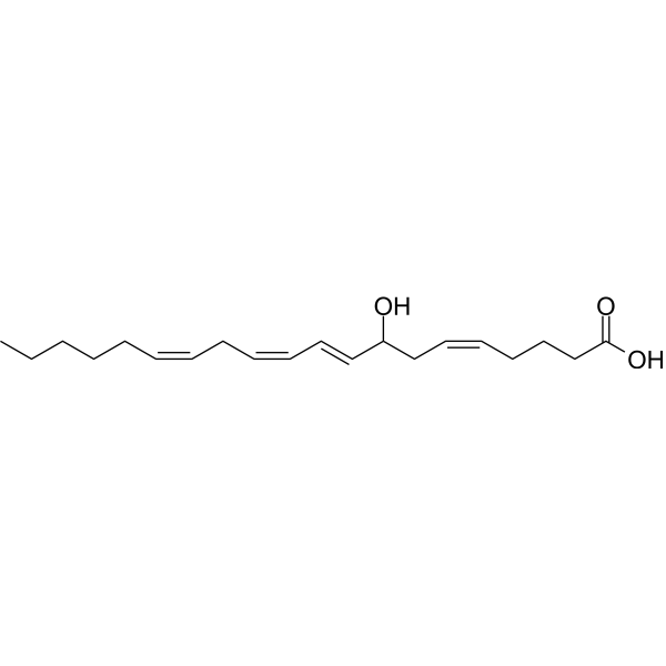 (±)8-HETE Chemical Structure (±)8-HETE