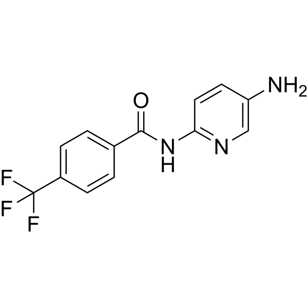 TFAP Chemical Structure TFAP (Synonyms: N-(5-Aminopyridin-2-yl)-4-(trifluoromethyl)benzamide)
