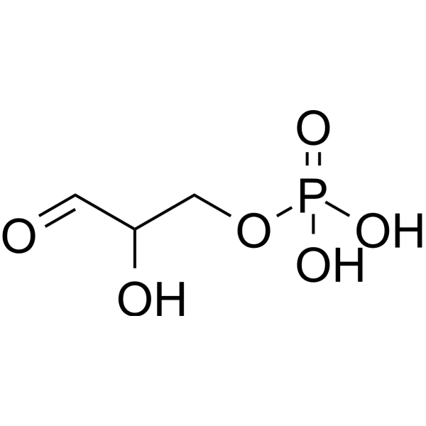DL-Glyceraldehyde 3-phosphate Chemical Structure DL-Glyceraldehyde 3-phosphate