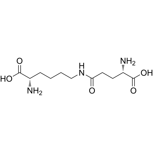 Epsilon-(gamma-glutamyl)-lysine                                          (Synonyms: H-Glu(H-Lys-OH)-OH;  γ-Glu-ε-Lys)