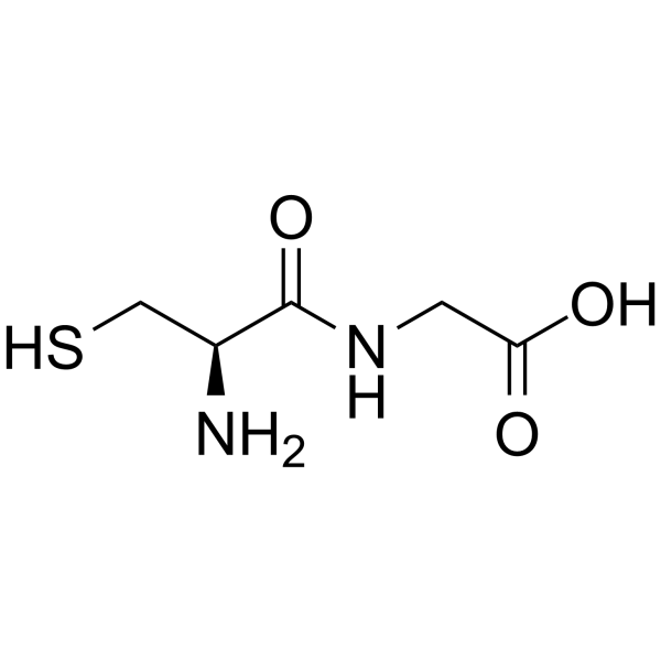 Cysteinylglycine Chemical Structure Cysteinylglycine (Synonyms: 谷胱甘肽EP杂质A)