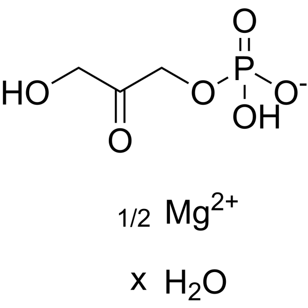 Dihydroxyacetone phosphate hemimagnesium hydrate Chemical Structure Dihydroxyacetone phosphate hemimagnesium hydrate