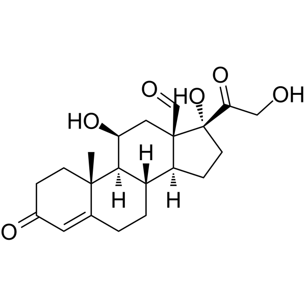 18-Oxocortisol Chemical Structure 18-Oxocortisol