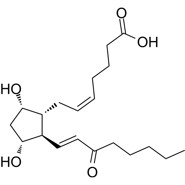 15-keto-Prostaglandin F2a Chemical Structure 15-keto-Prostaglandin F2a (Synonyms: 15-keto-PGF2α)