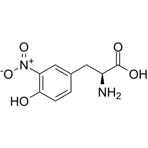 3-Nitro-L-tyrosine Chemical Structure 3-Nitro-L-tyrosine