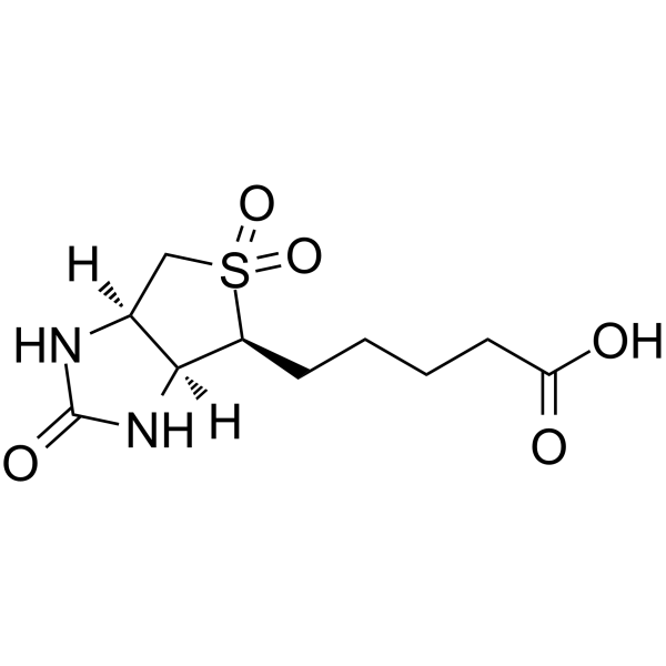 Biotin sulfone Chemical Structure Biotin sulfone (Synonyms: 生物素砜)