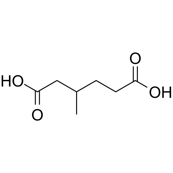 3-Methyladipic acid Chemical Structure 3-Methyladipic acid