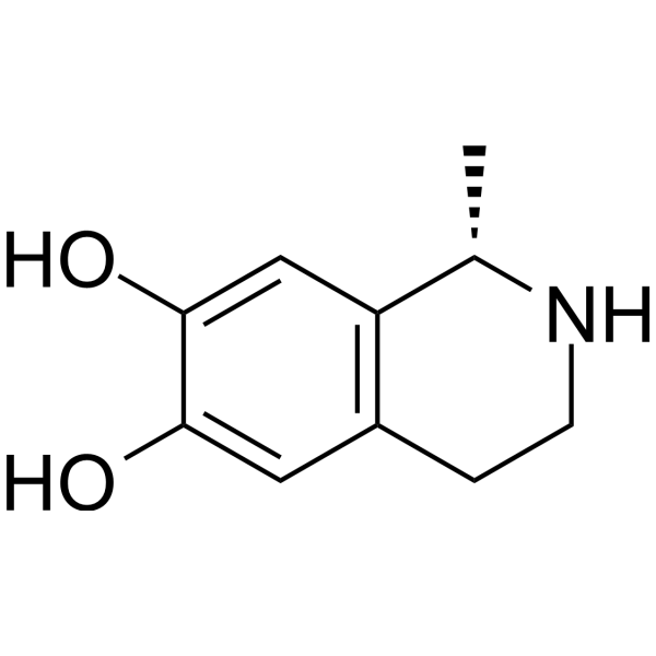 (S)-Salsolinol Chemical Structure (S)-Salsolinol (Synonyms: (-)-Salsolinol)