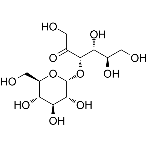 Turanose Chemical Structure Turanose (Synonyms: 松二糖)