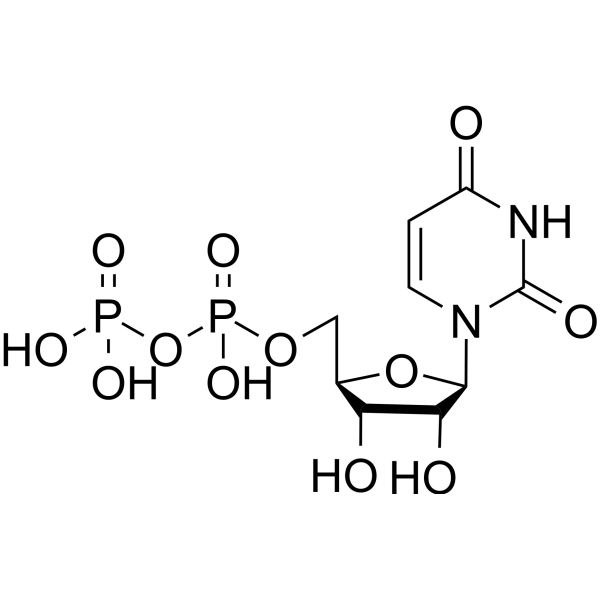 Uridine 5'-diphosphate Chemical Structure Uridine 5