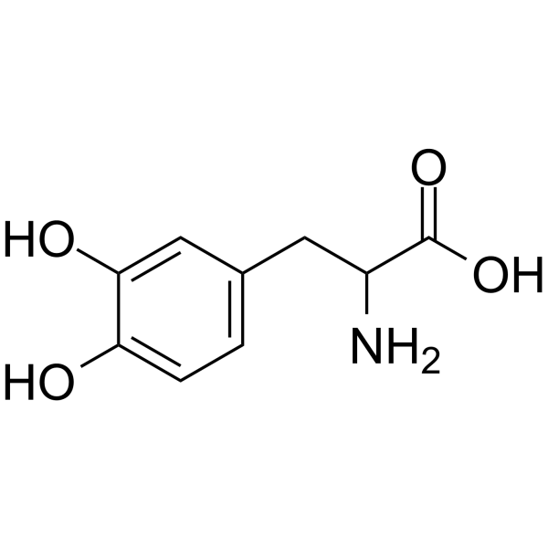 DL-Dopa Chemical Structure DL-Dopa