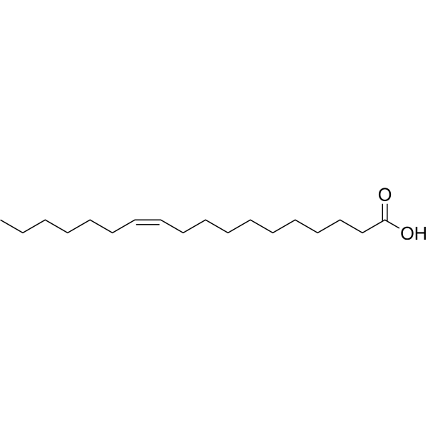 cis-Vaccenic acid Chemical Structure cis-Vaccenic acid (Synonyms: 十八烷酸)