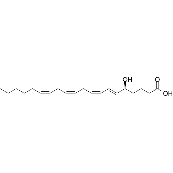 5(S)-HETE Chemical Structure 5(S)-HETE